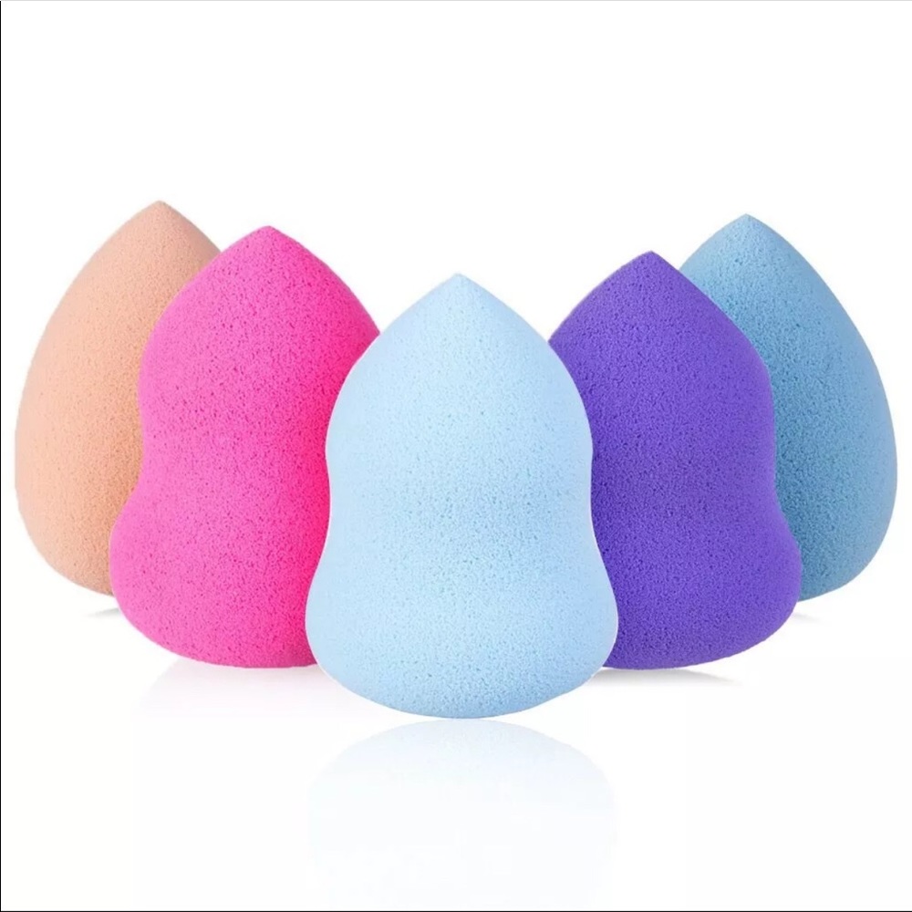 5 Pieces Makeup Sponges Multi-Colored